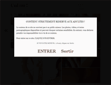 Tablet Screenshot of cul-nu.com